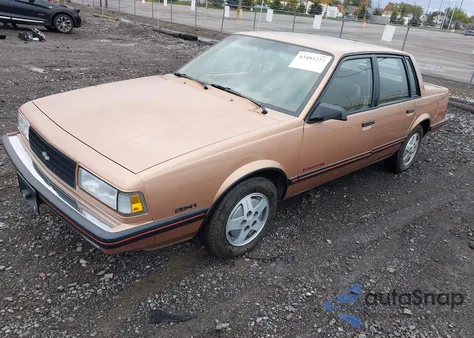 1989 Chevrolet Celebrity из США, поврежденный, VIN 1G1AW51W5K6189658
